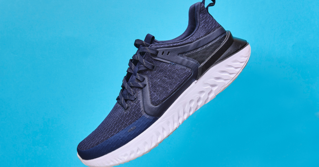 a close up of a shoe
